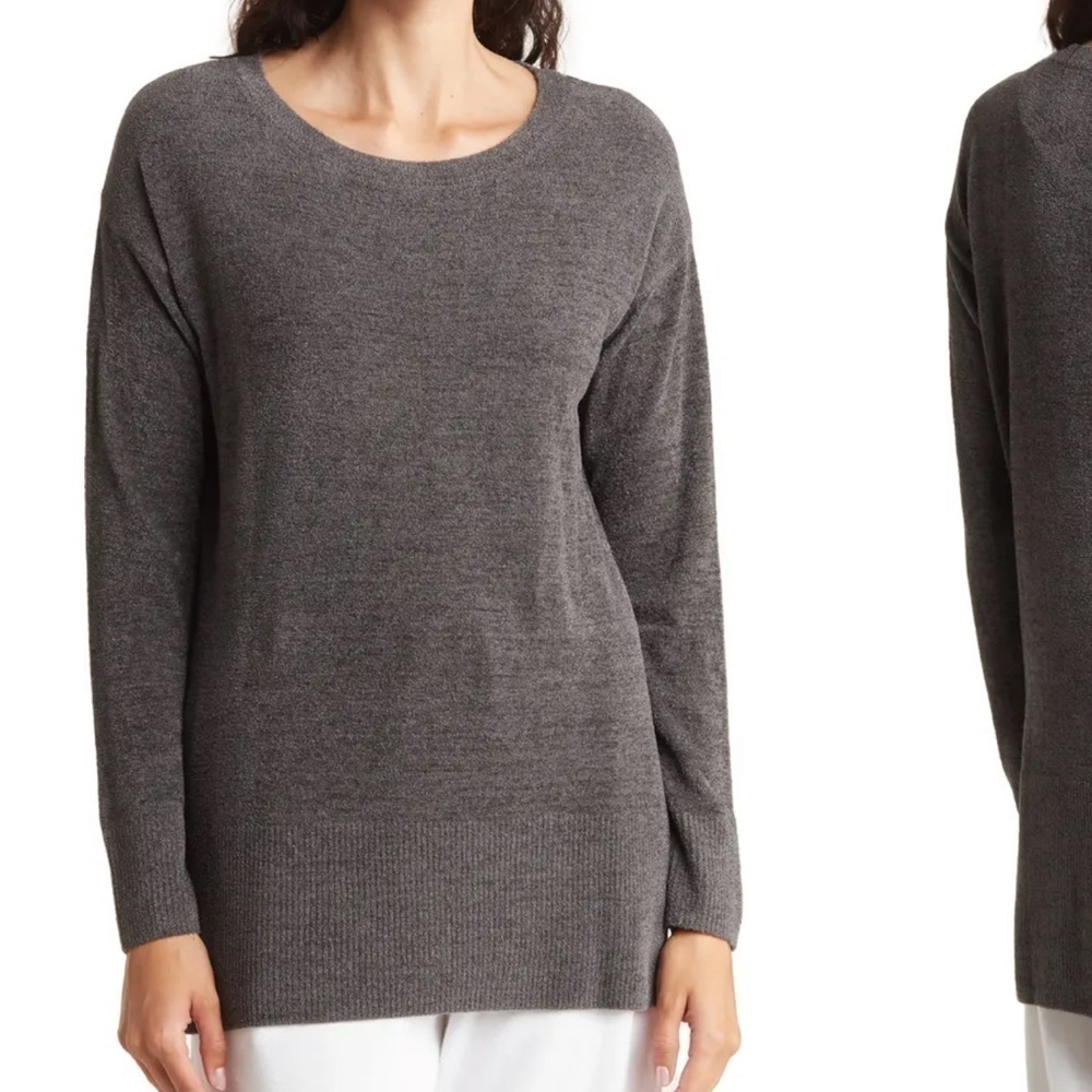 NEW Barefoot Dreams CozyChic™ Ultra Lite Paradise Knit sweater sz M